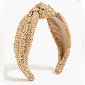 JCREW Jeweled woven headband